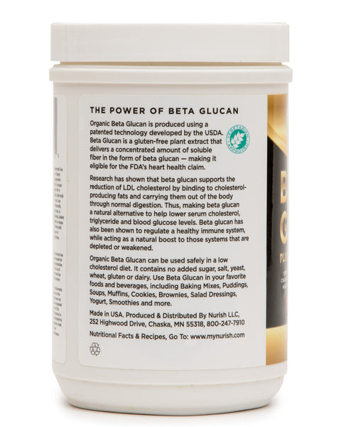 BODY BOOST (Gluten-Free, Organic Beta Glucan) - Cell Repair, LDL Fighter & Immune Boost